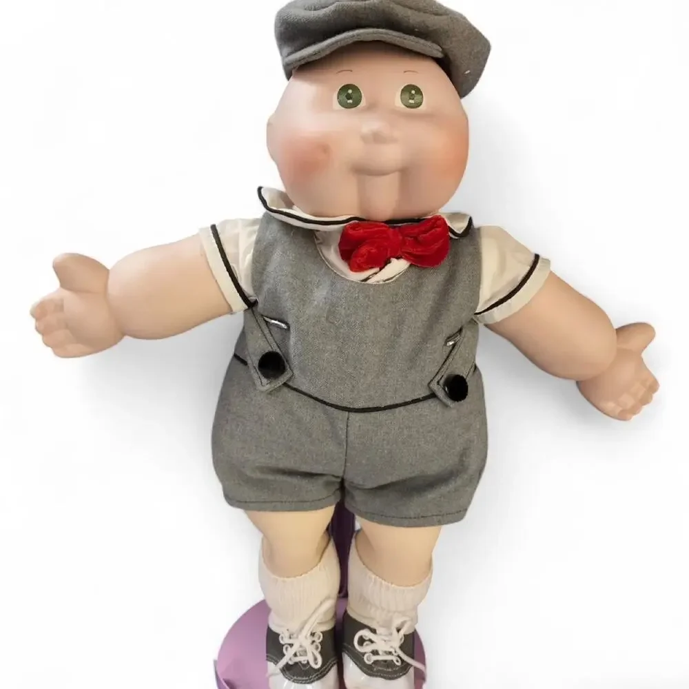 Vintage 1985 Cabbage Patch Kids Porcelain Collection Timothy David w/COA & Box